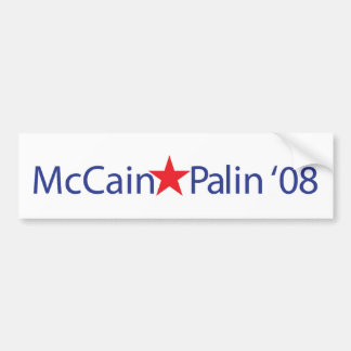 ADESIVO PARA CARRO MCCAIN-PALIN '08