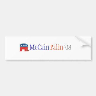 Adesivo Para Carro McCain & Palin '08