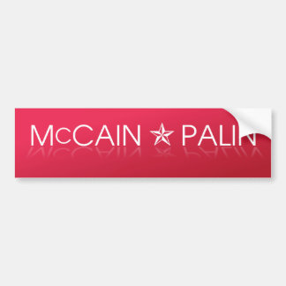 Adesivo Para Carro McCain * republicano de Palin