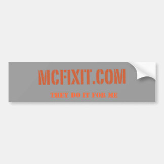 Adesivo Para Carro McFix ele autocolante no vidro traseiro