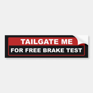 Adesivo Para Carro Me Adapte Para O Teste De Freio