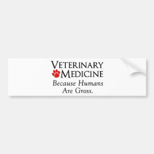 Adesivo Para Carro Medicina veterinária…. Porque os seres humanos