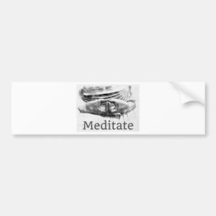 Adesivo Para Carro Meditate