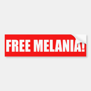 ADESIVO PARA CARRO "MELANIA LIVRE! "