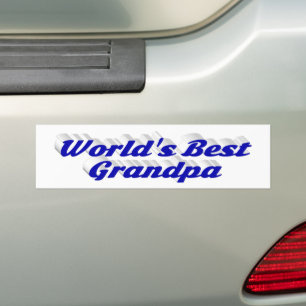 Adesivo Para Carro Melhor Avô texto azul