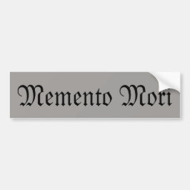 Adesivo Para Carro Memento Mori (Lembrar da Morte)