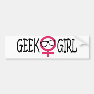 Adesivo Para Carro Menina do geek
