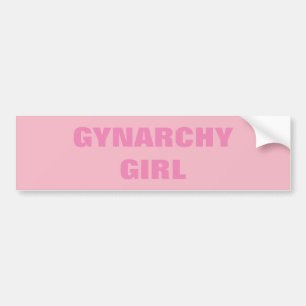 ADESIVO PARA CARRO MENINA DO GYNARCHY