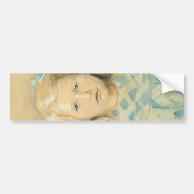 Adesivo Para Carro Menina Loura Bestiça (Frente)