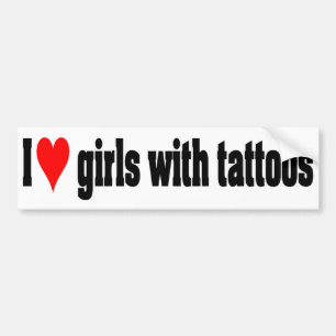 Adesivo Para Carro Meninas com tatuagens