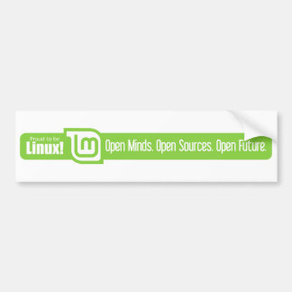 Adesivo Para Carro Mentes abertas, opens sources, futuro aberto -