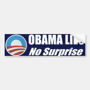 Adesivo Para Carro Mentiras de Obama