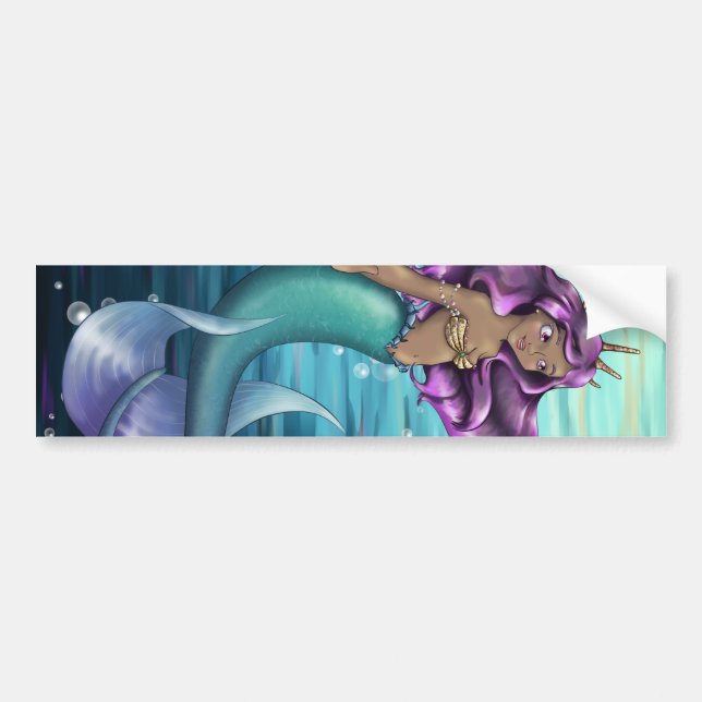 Adesivo Para Carro Mermaid Iole (Frente)