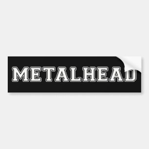 Adesivo Para Carro Metalhead