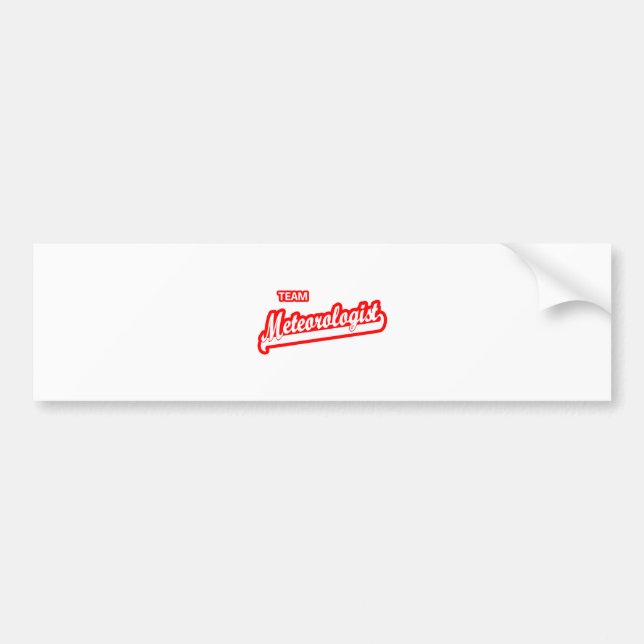 Adesivo Para Carro Meteorologista Equipe (Frente)