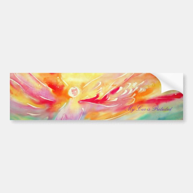 Adesivo Para Carro Meu carro está protegido (Frente)