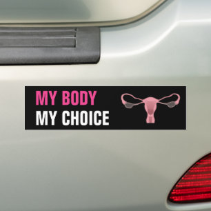 Adesivo Para Carro Meu Corpo Meu Direitos de Aborto Feminista