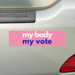 Adesivo Para Carro Meu Corpo Meu Voto