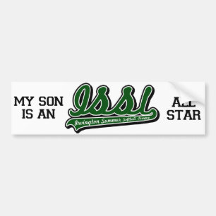 Adesivo Para Carro "Meu filho é um ISSL All Star "