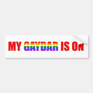 Adesivo Para Carro Meu Gaydar Está No Engraçado Humor LGBT De Piada