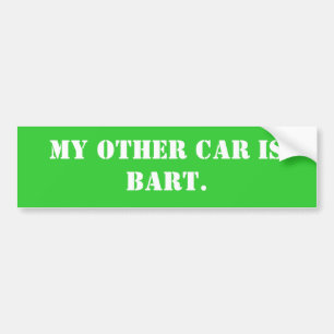 Adesivo Para Carro meu outro carro-16