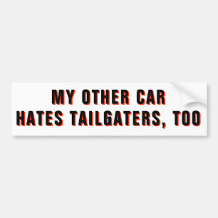 Adesivo Para Carro Meu outro carro deia Tailgaters, demasiado