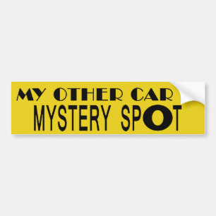 Adesivo Para Carro Meu outro carro é Mystery Spot