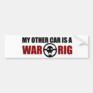 Adesivo Para Carro Meu outro carro é um autocolante no vidro traseir