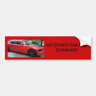 Adesivo Para Carro Meu outro carro é um autocolante no vidro traseir