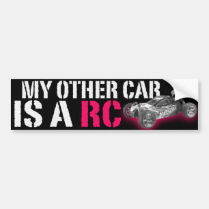 Adesivo Para Carro Meu outro carro é um Rc