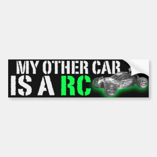 Adesivo Para Carro Meu outro carro é um Rc