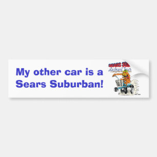 Adesivo Para Carro Meu outro carro é um Sears suburbano
