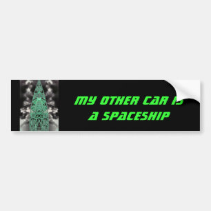 Adesivo Para Carro Meu outro carro é uma nave espacial