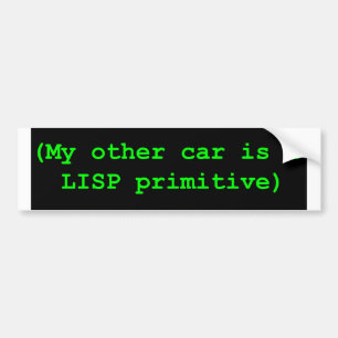 Adesivo Para Carro Meu outro carro - LISP