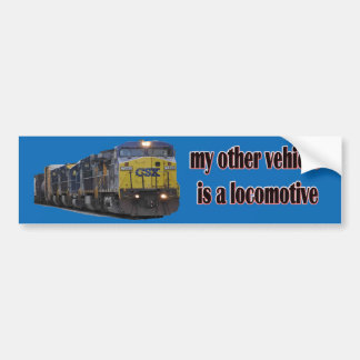 Adesivo Para Carro Meu outro veículo é CSX locomotivo