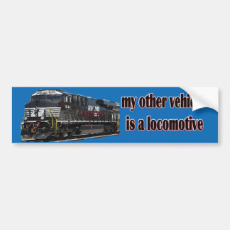 Adesivo Para Carro Meu outro veículo é uma locomotiva NS