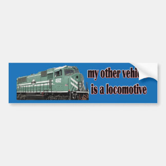Adesivo Para Carro Meu outro veículo é uma locomotiva P&L