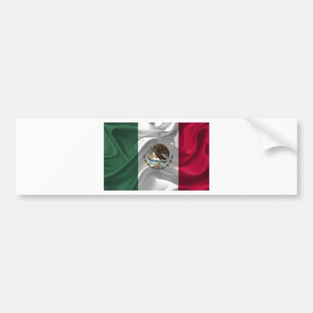 Adesivo Para Carro México-Bandeira (Frente)