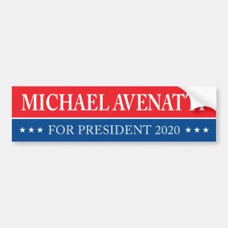 Adesivo Para Carro Michael Avenatti para o presidente 2020