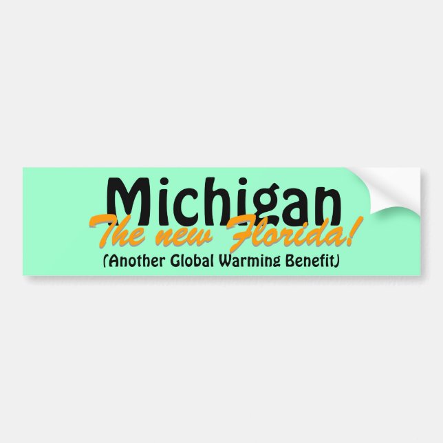 Adesivo Para Carro Michigan o Florida novo (Frente)
