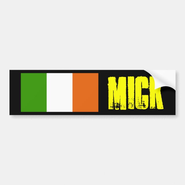 Adesivo Para Carro MICK Bumper Sticker (Frente)