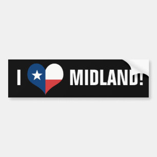 ADESIVO PARA CARRO MIDLAND DO AMOR, TX!