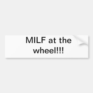 ADESIVO PARA CARRO MILF