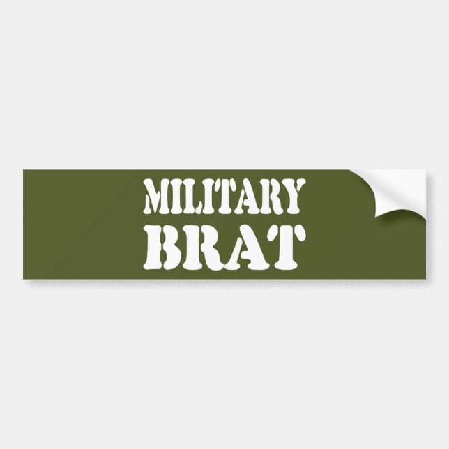 ADESIVO PARA CARRO MILITARY BRAT (Frente)