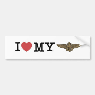 Adesivo Para Carro Mim coração meu aviador naval