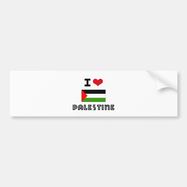 ADESIVO PARA CARRO MIM CORAÇÃO PALESTINA (Frente)