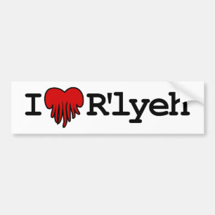 Adesivo Para Carro Mim coração R'lyeh