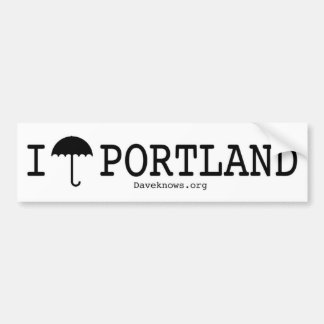 Adesivo Para Carro Mim guarda-chuva Portland