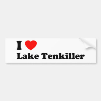 Adesivo Para Carro Mim lago Tenkiller heart