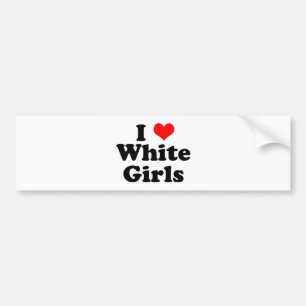 Adesivo Para Carro Mim meninas do branco do coração